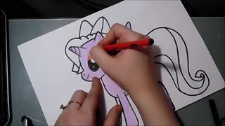 Speed Drawing: My Little Pony