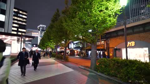 The Tedbud Square of Hongkong is aluminescent spot