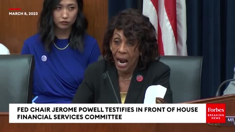 Maxine Waters- 'I'm Somewhat Disappointed’ GOP Have Taken No Serious Action To Combat Inflation