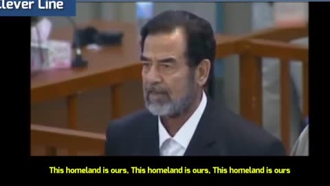 Saddam Hussein Speech.. "The Missile Fired at the Jews disturbed You".