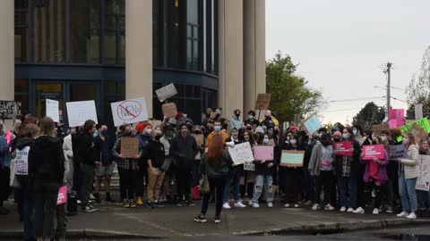 Bellingham Roe Vs Wade City Hall Protest Highlights