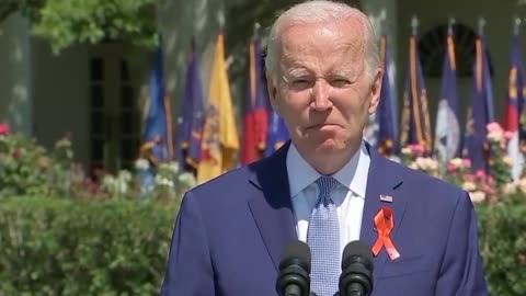 “F*ck Joe Biden” people chanted at his speech today