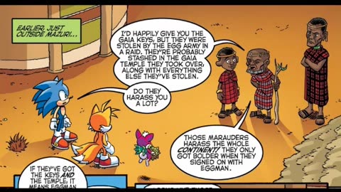 Newbie's Perspective Sonic Comic Reboot Issue 280 Review