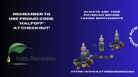 50% Off All Tinctures @ Katt's Remedies!
