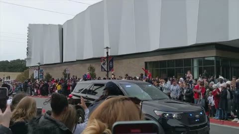 Braves World Series Parade Entering The Battery ATL!