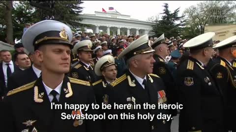 2014, Victory day celebration in Sevastopol, Crimea