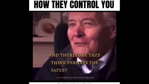 Tony Benn - How they Control You (The general population)