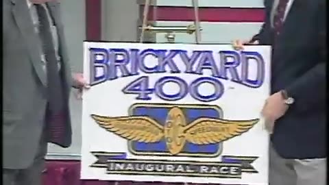 April 18, 1993 - WISH-TV 'Top Story': The New Brickyard 400 in Indy