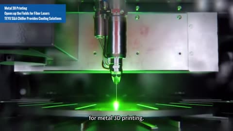 Fiber Laser Chiller CWFL-12000 Provides Efficient Cooling for Metal 3D Printers