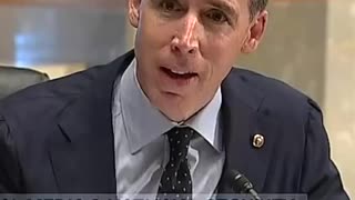 Senator Josh Hawley Hammers the Traitors