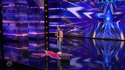 America's Got Talent 2020 Luca Di Stefano Sings Lets Get It On Full Performance S15E04