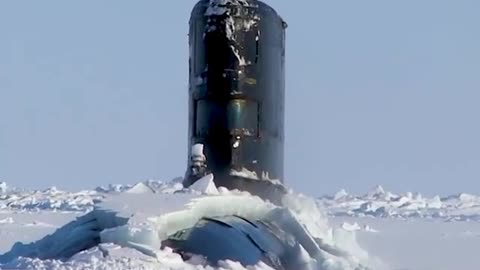 $2 Billion Submarine Breaking Out Of Ice