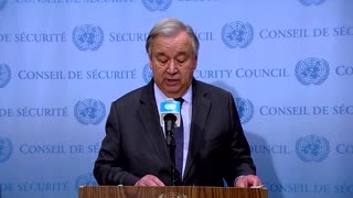 'We need de-escalation now': UN Chief