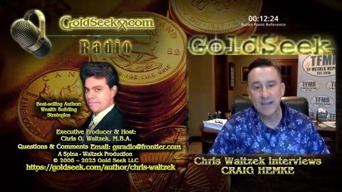 GoldSeek Radio Nugget -- Craig Hemke: Direct Financial Intervention? Gold could break-out to record highs this summer..