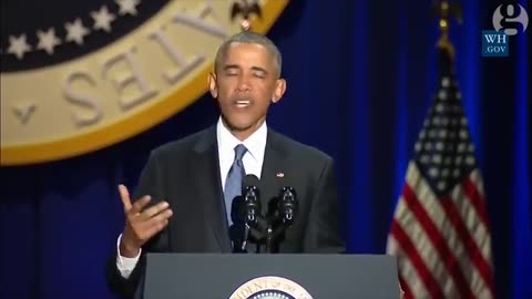 Barak Obama,s Final Speech as President..