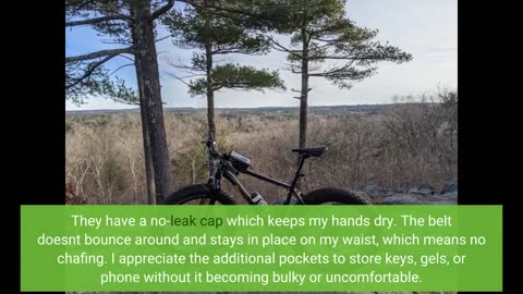 Customer Comments: [Voted No.1 Hydration Belt] Runtasty Winners' Running Fuel Belt - Includes a...