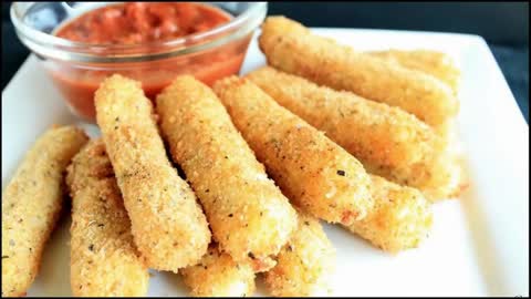 How To Make Homemade Mozzarella Sticks!!!