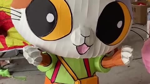 Customized cute kitten lantern #Hoyechi