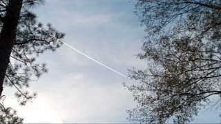 Chemtrails over Poulan, Georgia....