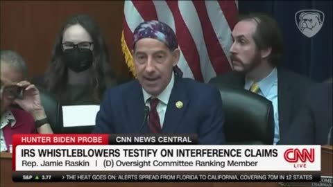 Raskin didn't hear any evidence at the IRS whistleblower hearings.