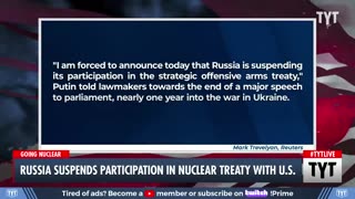 Putin suspend nuclear treaty with US