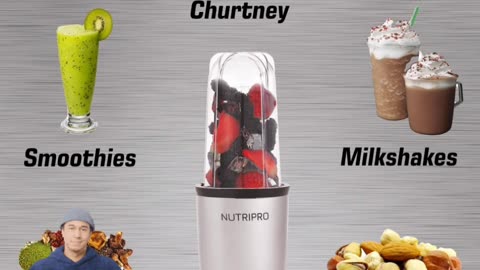 NutriPro Juicer Mixer Grinder - Smoothie Maker