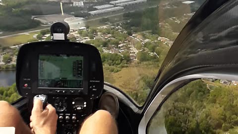 Flying the Nikki Rotors Gyrocopter