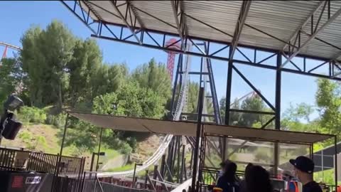 Full Throttle at Six Flags Magic Mountain !