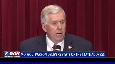 Missouri Governor Gives State of The State Address