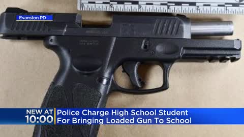 Evanston Township High School student charged with bringing loaded gun to school