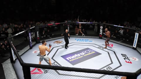 PS4 bot Nick Diaz vs user Rashad Evans