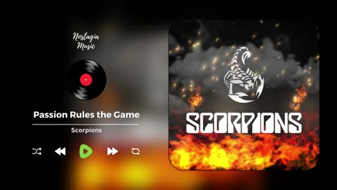 Scorpions - Passion Rules the Game | Nostalgia Music