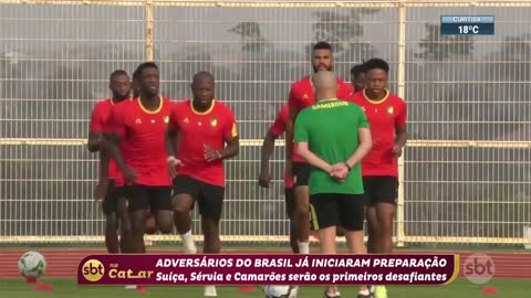 Adversários do Brasil já iniciaram preparação para Copa do Mundo | SBT Brasil