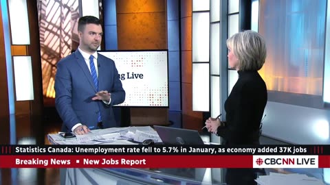 Canada's unemployment rate falls slightly to 5.7%