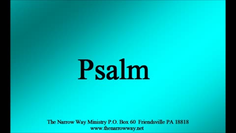 Psalm