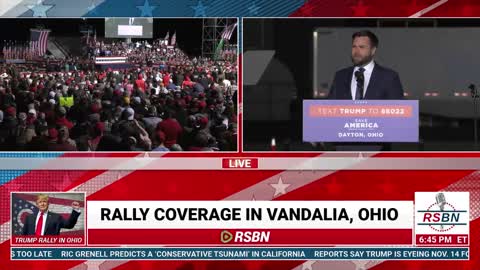 J.D. Vance Speech: Save America Rally in Vandalia, OH - 11/7/22
