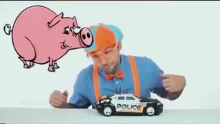 Blippi Teaching Kids to Call Police Officers 'Pigs'