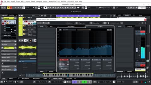 Cubase tutorial lesson 3