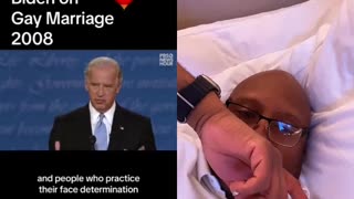 Biden opposing gay marriage