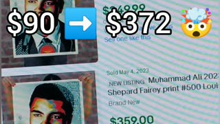 Flipping Like a Champ: Turning a Muhammad Ali Poster into Knockout Profits! #theflippingteam