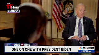 Biden's Handlers Try To STOP Interview After He Was Asked An Unscripted Question