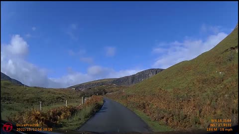 Dashcam - Road to Quiraing - Isle of Skye