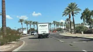 FOLLOWING TRUCK DELIVERING FAKE BALLOTS AS THEY KEEP COUNTING - MARICOPA