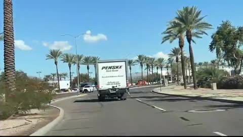 FOLLOWING TRUCK DELIVERING FAKE BALLOTS AS THEY KEEP COUNTING - MARICOPA