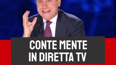 CONTE MENTE SPUDORATAMENTE, MA ANCORA VI PIACE FARVI INGANNARE SENZA VASELLINA?