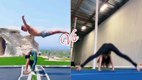 Anna Mcnulty Vs Sofie Dossi Flexibility TikTok