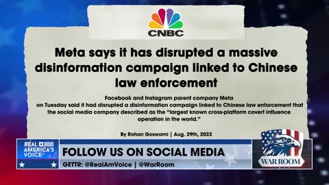 Breaking News: Meta Disrupted Massive Disinformation Campaign linked to CCP