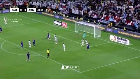 Messi stunning goal vs UAE