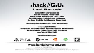 .Hack G.U Last Recode Official Announcement Trailer