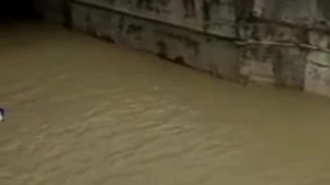 فيضان نهر ميزا في سينيغاليا